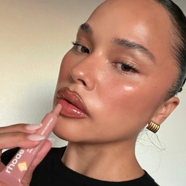 NEW ЛІМІТОВАНИЙ ароматизований тінт для вуст із пептидами RHODE TOAST ROSE TAUPE Scented Peptide Lip Tint THE TINTED LIP LAYER